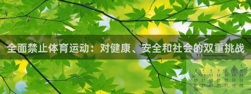 betway西汉姆联官网：全面禁止体育运动：对健康、安全和社会的双重挑战