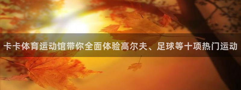 betway西汉姆联：卡卡体育运动馆带你全面体验高尔夫、足球等十项热门运动